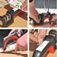 Illustration for article titled Kitchen Knife Sharpener 30% Off,2 Stage Coarse Extra-Fine Sharpening System For Serrated Knives,Scissors,Fishhook